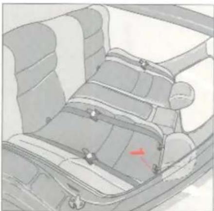 VOLVO S40 (1996) - — Verwarmde stoelen, hoofdsteunen achterbank - 2
