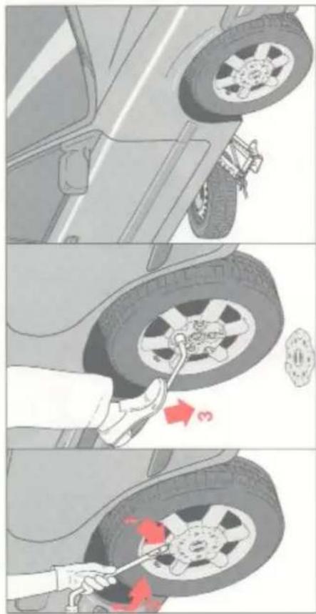 VOLVO S40 (1996) - Wiel verwisselen - 1