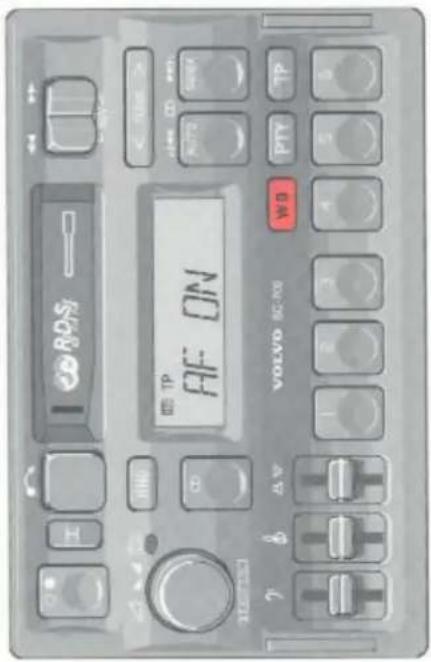 VOLVO S40 (1996) - programmering (AUTO SEEK) - 1