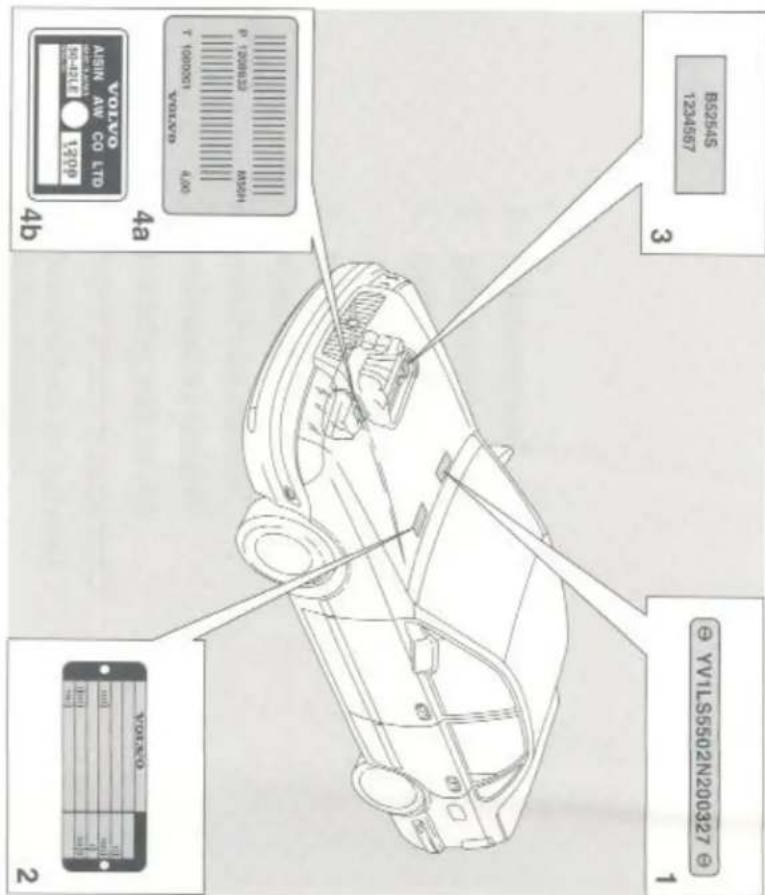 2 VOLT0 4b VOLT0 4a VOLT0 T 1080051 4.00 P 1080030 M60H ET VVLLS5502N200327 Θ 3 BS2545 123457