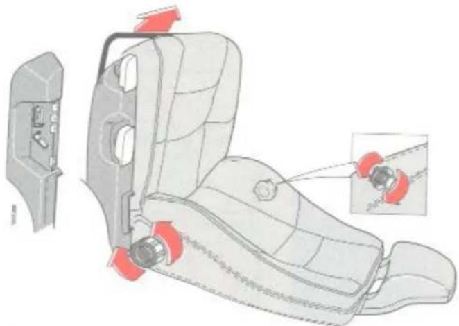 VOLVO S70 (1997) - Sind neerklappen - 1