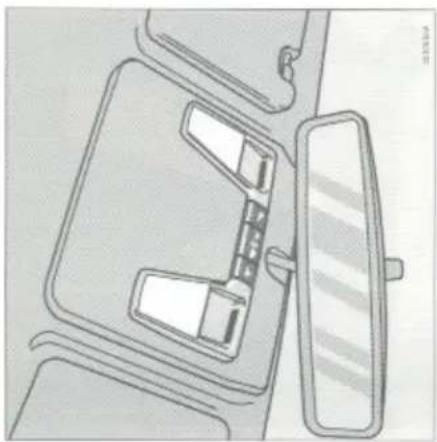 VOLVO S70 (1999) - Achteruhtikijkspiegel, elektrisch bediend - 6