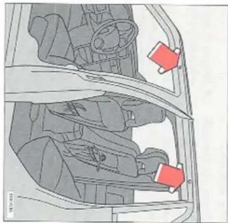 VOLVO S70 (1998) - Laat de motor en het koclysteem niet oververhit - 1