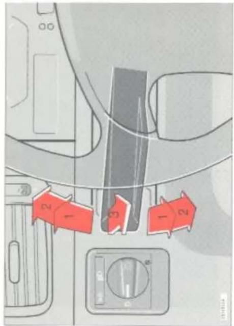 VOLVO S70 (2000) - Automatisch vertraging van de verlichting ("Follow-me-home") - 1