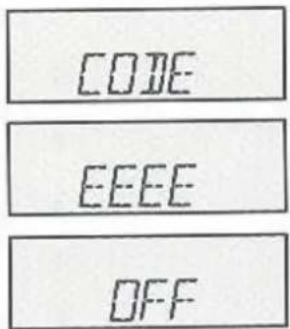 CODE EEEE OFF