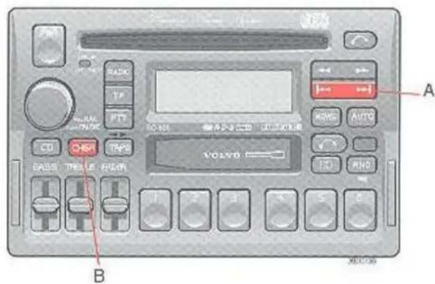 RADIO TP FTT CD OHR TRPS BASS TRESLE FLOOR A VOLVO A B AUTO RNG ISO RNG 10.1.26