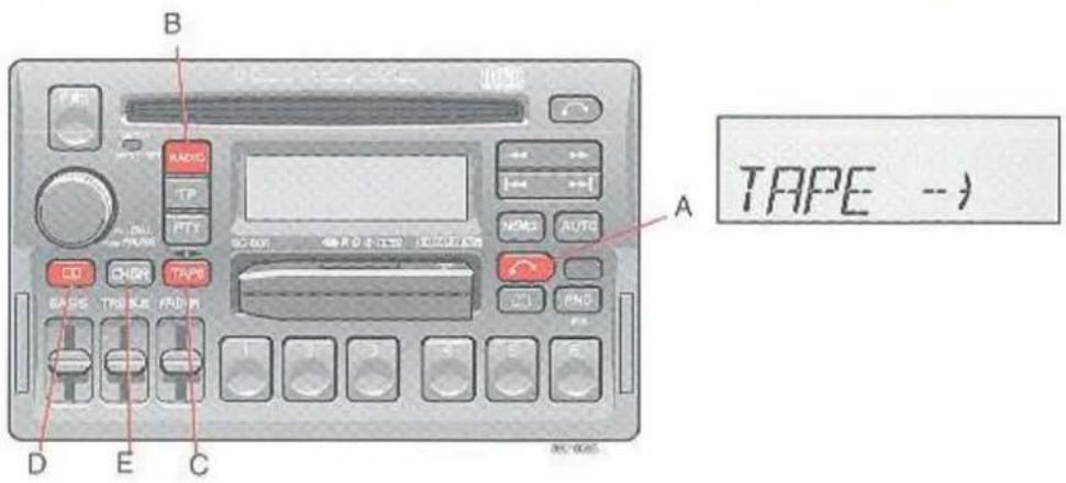 B RADIO TP AUTO A TAPE -->