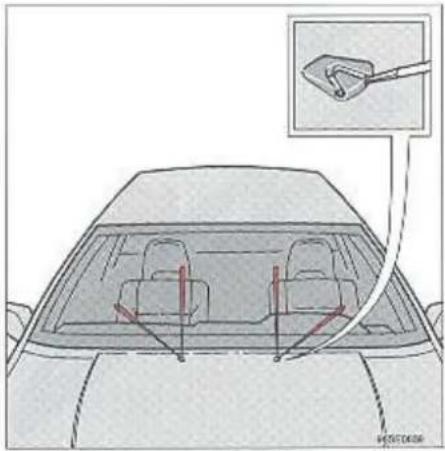VOLVO S90 (1998) - Ruitewissers Koplampwissers - 1