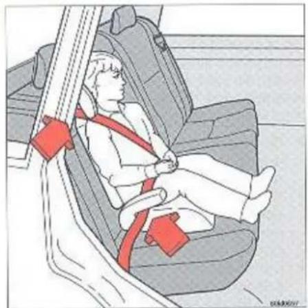 VOLVO S90 (1998) - Kinderen in de auto - 2