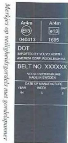 VOLVO V70 (2002) - SRS (airbag) en SIPS-airbag (zij-airbag) - 1