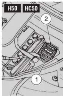H50 HC50 ② ①