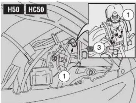 H50 HC50 ① ③
