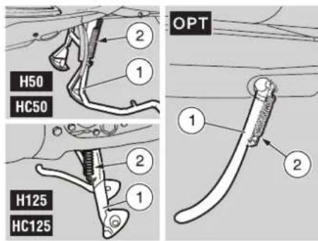 H50 HC50 H125 HC125 2 1 2 1 OPT 1 2
