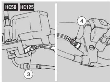 HC50 HC125 ③ ④