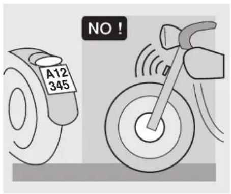 A12 345 NO !