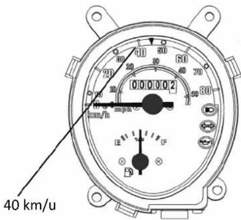 40 km/u