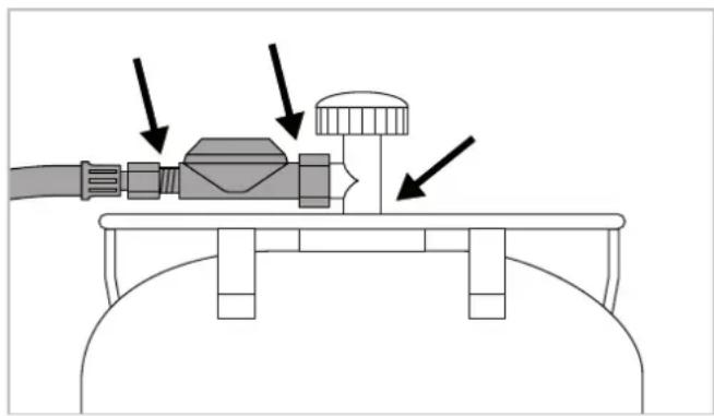 HEAT 3 Burner - GASLEKTEST - 1