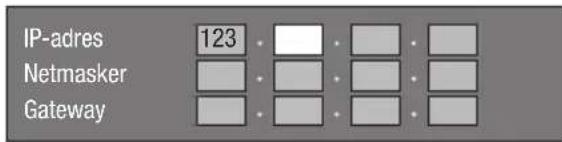IP-adres 123 Netmasker Gateway