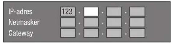 IP-adres 123 Netmasker Gateway
