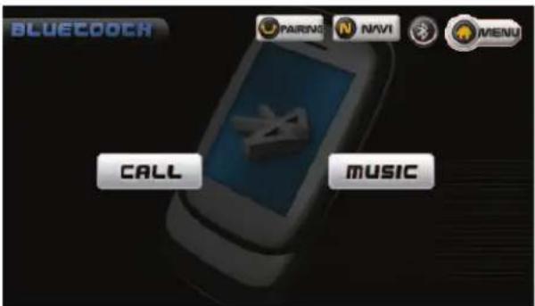BLUECOOCH PAIRING NAVI MENU CALL MUSIC