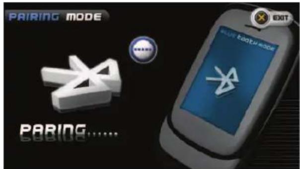 PAIRING MODE Blue Tooth Mode EXIT PARING......