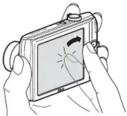 NIKON Coolpix S4150 - Tik op het aanraakpaneel. - 1
