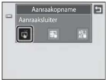 Aanraakopname Aanraaksluiter