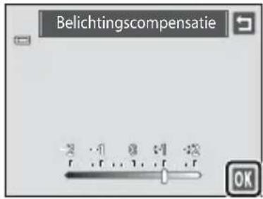 Belichtingscompensatie OK