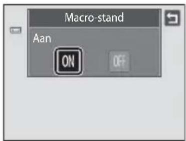 Macro-stand Aan ON Off