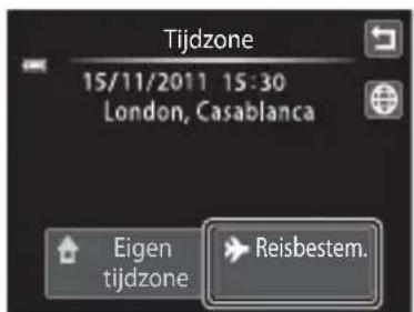 Tijdzone 15/11/2011 15:30 London, Casablanca Eigen tijdzone Reisbestem.