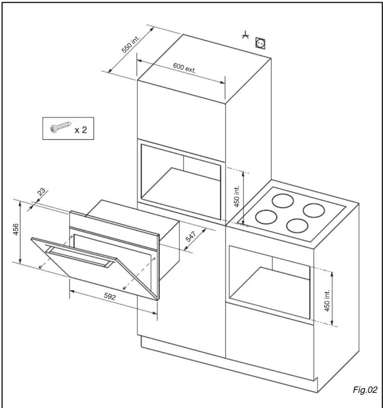 HOTPOINT MWHA 434 AX - inbouw - 1