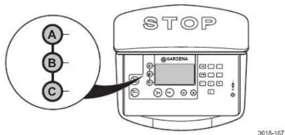 STOP A B C GARDENA 3018-167