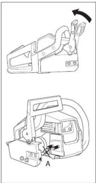 HUSQVARNA 45 - Monteren van zaagblad en ketting - 3