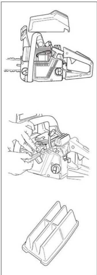 HUSQVARNA 45 - Een gebroken terugspringveer vervangen - 4