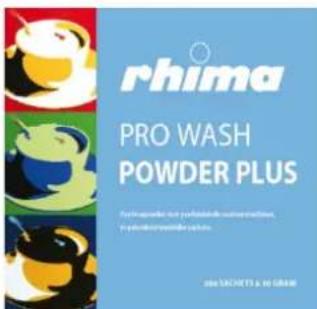 Rhima DR 50 S - Pro Wash Powder Plus - 1