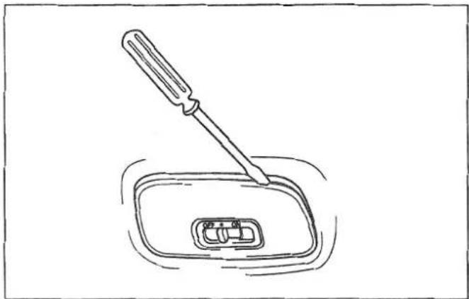 KIA Carnival II - Vervanging lampje verlichting kofferruimte - 1