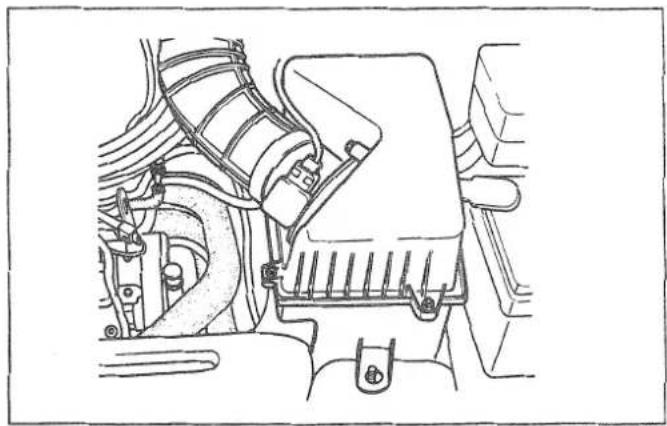 KIA Carnival II - Vervanging van het filterelement - 1
