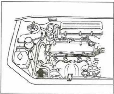 KIA Rio I - CONTROLE VAN HET MOTOROLIEPEIL - 1