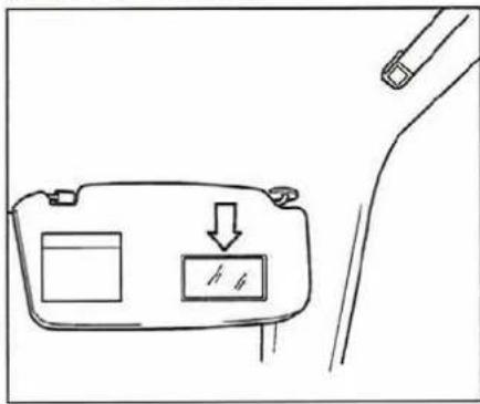 KIA Rio I - MAKE-UP SPIEGELTJE, BAGAGERUIMTE AFDEKKING, STROOMSTOPCONTACT - 1