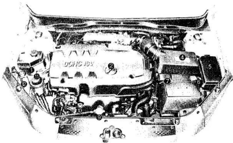 KIA Rio III - MOTORRUIMTE - 1