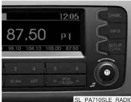 12:05 87.50 P1 98.10 104.10 108.00 87.50 3 4 5 6 SCAN AST PTV FOLDER SL_PA710SLE_RADIO