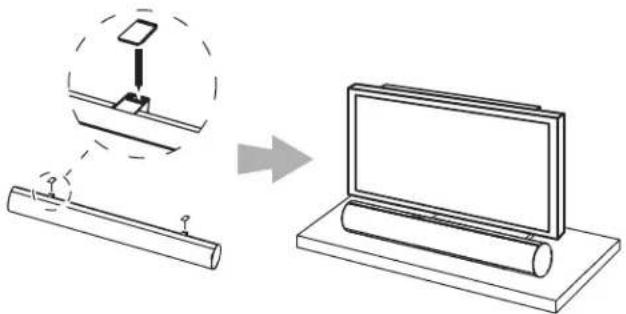 HARMAN KARDON SB 16/230 - Opstelling Soundbar op een Tafel - 1