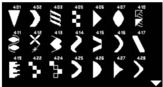 401 402 403 405 406 407 410 411 412 413 414 415 416 417 419 422 424 425 426 427 428