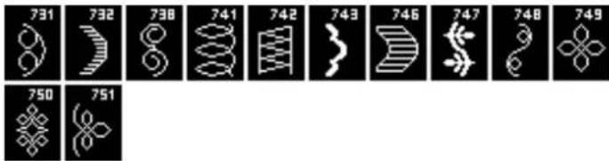 731 732 738 741 742 743 746 747 748 749 750 751