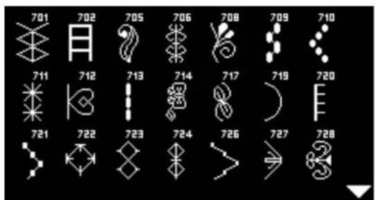 701 702 705 706 708 709 710 711 712 713 714 717 719 720 721 722 723 724 726 727 728