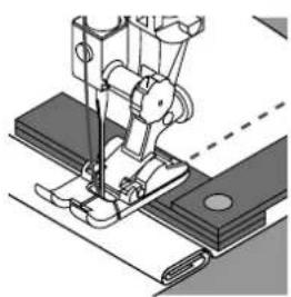 BERNINA 5 Series 550 QE - Stoflagen aanpassen - 2