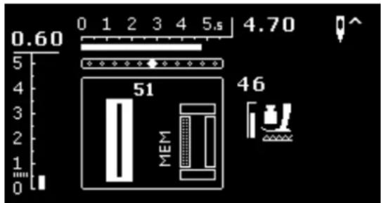 BERNINA 5 Series 550 QE - Een opgeslagen knoopsgat kiezen - 1