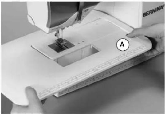 BERNINA 5 Series 550 QE - Aanschuiftafel - 2