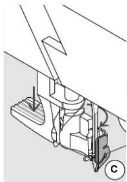 BERNINA 5 Series 550 QE - Naald inrijgen - 2