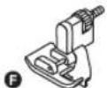 BERNINA Bernette 25 - Tabel naaivoeten en toepassing, model 20 - 2